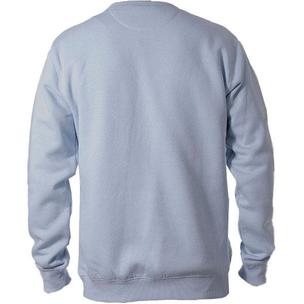 Sudadera Premium Hombre Cuello Redondo Trasero